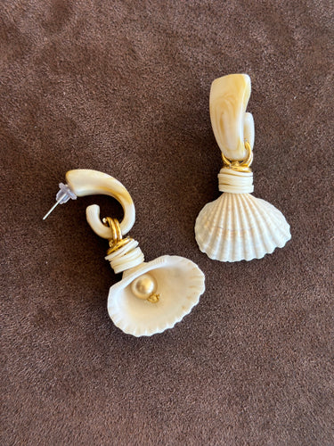 Aros perla de océano